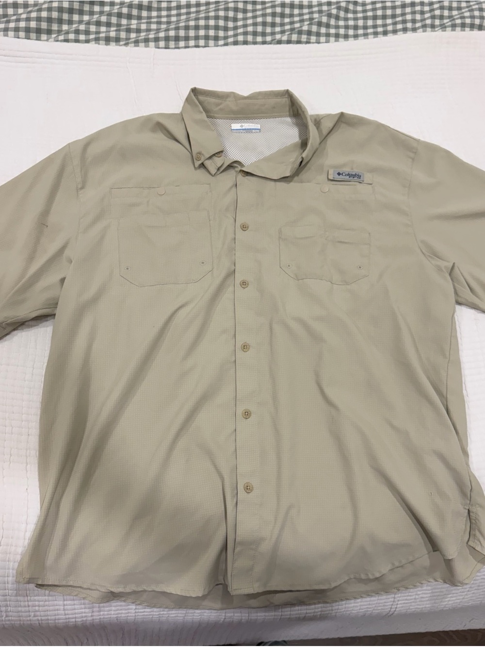 Columbia Fishing Shirt, Tan